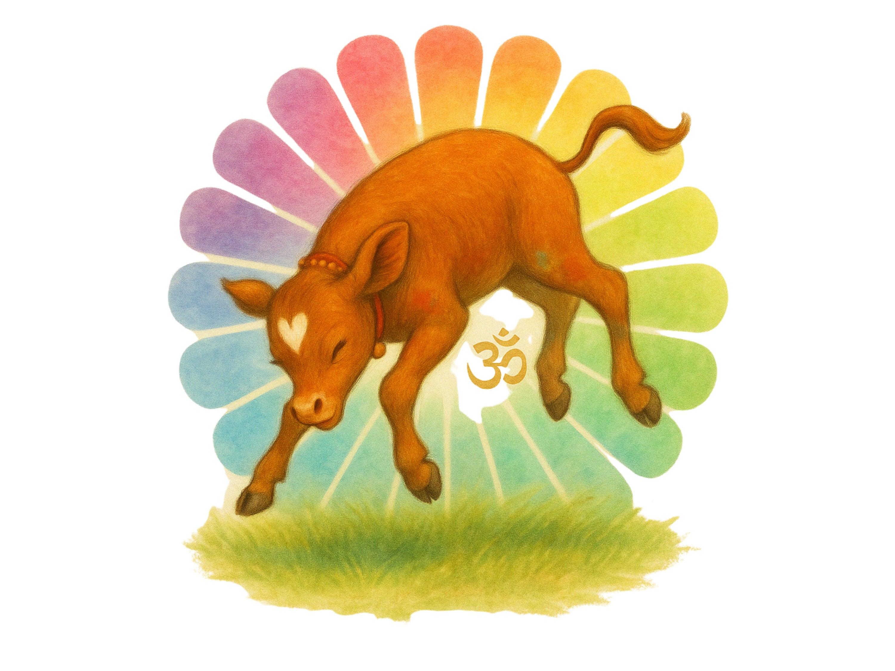 Chloe the Holi Cow