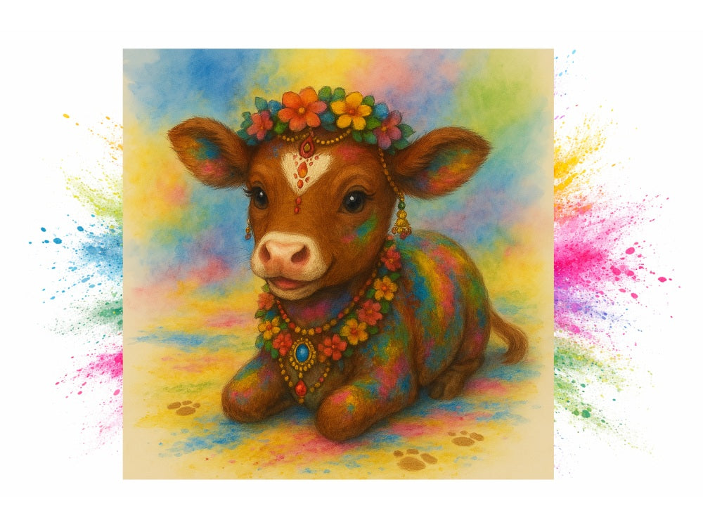 Chloe the Holi Cow