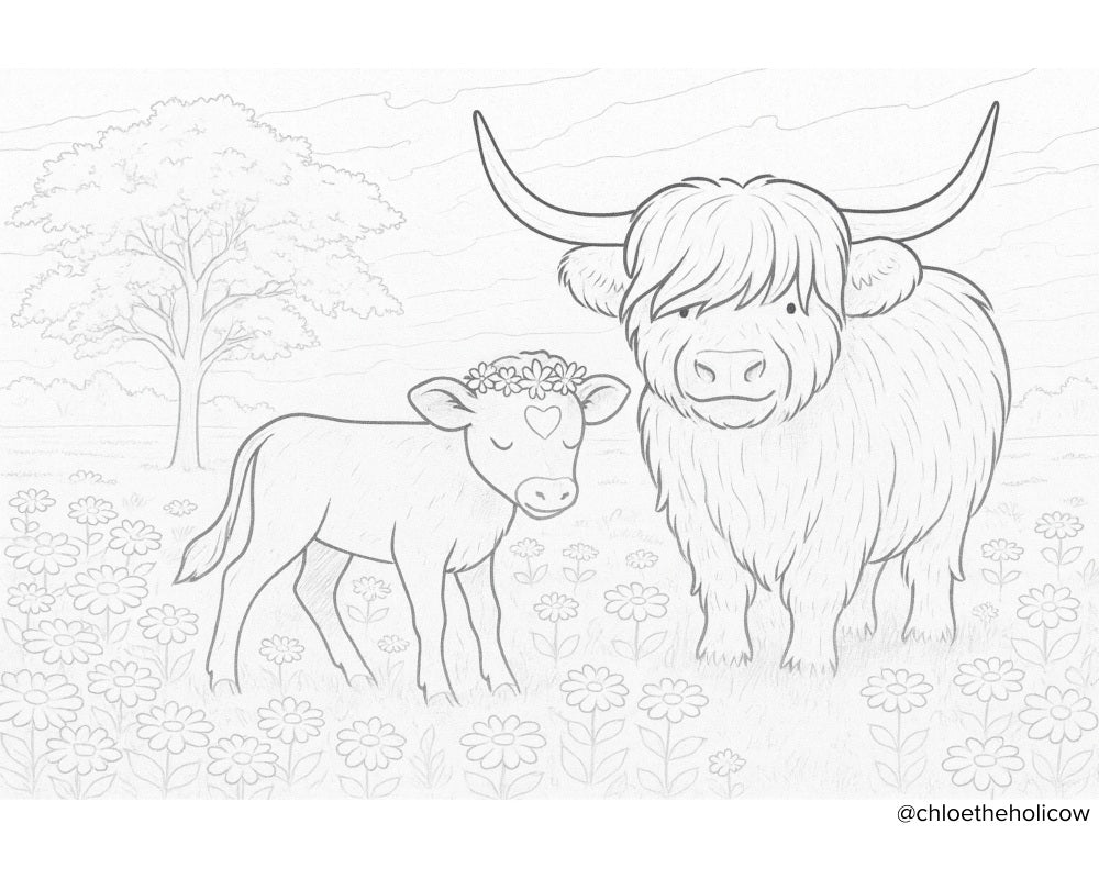 Chloe the Holi Cow
